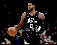 Paul George  8x10 Photo Signed PSA/DNA Authenticated Clippers Autographed ID: 503149