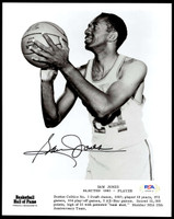 Sam Jones 8x10 Photo Signed PSA/DNA Authenticated Celtics Autographed