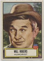 1952 Topps Look 'n See  #80 Will Rogers  #*sku36999