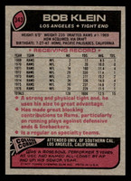 1977 Topps #343 Bob Klein Near Mint  ID: 503222