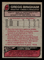 1977 Topps #366 Gregg Bingham Ex-Mint  ID: 503293