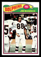 1977 Topps #372 Jim Mandich Very Good 