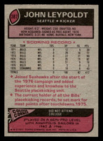 1977 Topps #387 John Leypoldt Near Mint  ID: 503374
