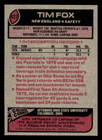 1977 Topps #422 Tim Fox Ex-Mint  ID: 503510