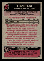 1977 Topps #422 Tim Fox Near Mint  ID: 503513