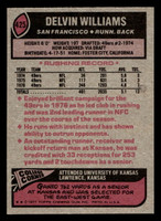 1977 Topps #425 Delvin Williams Near Mint RC Rookie  ID: 503522