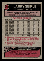 1977 Topps #436 Larry Seiple Ex-Mint 