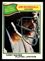 1977 Topps #452 Jim Marshall RB Near Mint  ID: 503632