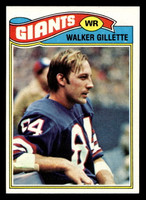 1977 Topps #457 Walker Gillette Near Mint  ID: 503654