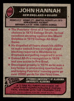 1977 Topps #460 John Hannah Ex-Mint  ID: 503665