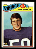 1977 Topps #465 Jeff Siemon Ex-Mint  ID: 503686