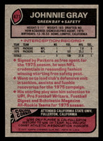 1977 Topps #471 Johnnie Gray Near Mint  ID: 503706