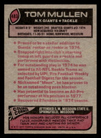 1977 Topps #483 Tom Mullen Ex-Mint 