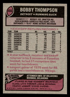 1977 Topps #486 Bobby Thompson Near Mint  ID: 503767