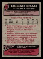 1977 Topps #496 Oscar Roan Near Mint  ID: 503807