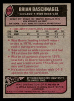 1977 Topps #525 Brian Baschnagel Near Mint RC Rookie  ID: 503925