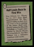 1978 Topps #1 Gary Huff HL Ex-Mint 