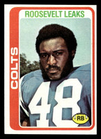 1978 Topps #9 Roosevelt Leaks Ex-Mint  ID: 503977
