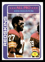 1978 Topps #10 Ken Houston Ex-Mint  ID: 503981