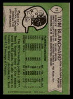 1978 Topps #11 Tom Blanchard Near Mint  ID: 503984