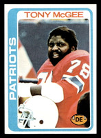 1978 Topps #16 Tony McGee Ex-Mint  ID: 504006