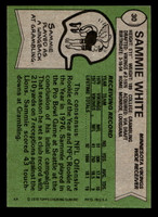 1978 Topps #30 Sammie White Ex-Mint 