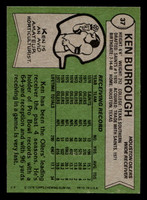 1978 Topps #37 Ken Burrough Near Mint  ID: 504100