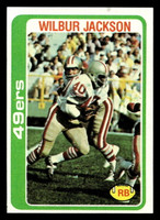 1978 Topps #38 Wilbur Jackson Near Mint  ID: 504108