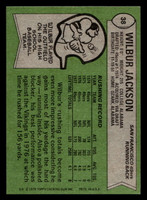 1978 Topps #38 Wilbur Jackson Near Mint  ID: 504108