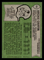 1978 Topps #55 Archie Griffin Near Mint  ID: 504183