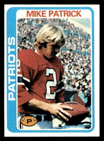 1978 Topps #56 Mike Patrick Near Mint  ID: 504187
