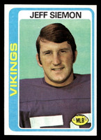 1978 Topps #58 Jeff Siemon Near Mint  ID: 504196