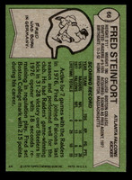 1978 Topps #66 Fred Steinfort Near Mint  ID: 504232