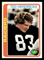 1978 Topps #68 Ted Hendricks Near Mint  ID: 504244
