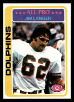 1978 Topps #70 Jim Langer Very Good 