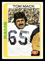 1978 Topps #80 Tom Mack Ex-Mint  ID: 504291