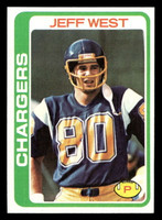 1978 Topps #88 Jeff West Near Mint  ID: 504327