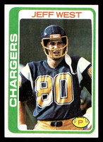 1978 Topps #88 Jeff West Near Mint  ID: 504329