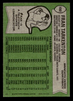 1978 Topps #100 Fran Tarkenton Ex-Mint  ID: 504382