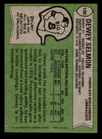 1978 Topps #106 Dewey Selmon Near Mint  ID: 504408