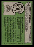 1978 Topps #106 Dewey Selmon Near Mint  ID: 504409