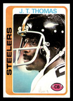 1978 Topps #124 J.T. Thomas Ex-Mint 