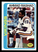 1978 Topps #125 Ahmad Rashad Near Mint 