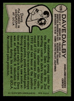 1978 Topps #128 Dave Dalby Ex-Mint  ID: 504508