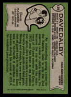 1978 Topps #128 Dave Dalby Very Good 