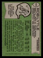 1978 Topps #144 Rob Lytle Near Mint+ RC Rookie  ID: 504577