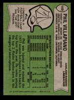 1978 Topps #149 Phil Villapiano Near Mint  ID: 504601