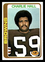 1978 Topps #157 Charlie Hall Ex-Mint  ID: 504629