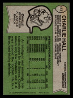 1978 Topps #157 Charlie Hall Ex-Mint  ID: 504631