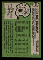 1978 Topps #162 Don Nottingham Very Good 